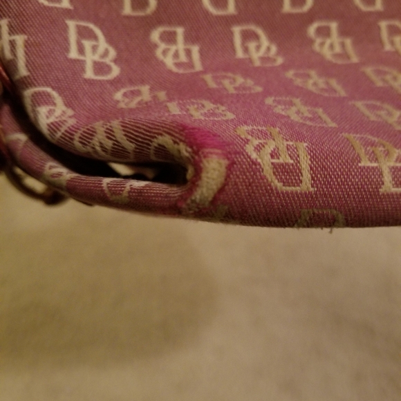 💙2xHP💙 D&B Signature Logo Canvas Tassel Hand Tote - Picture 5 of 9